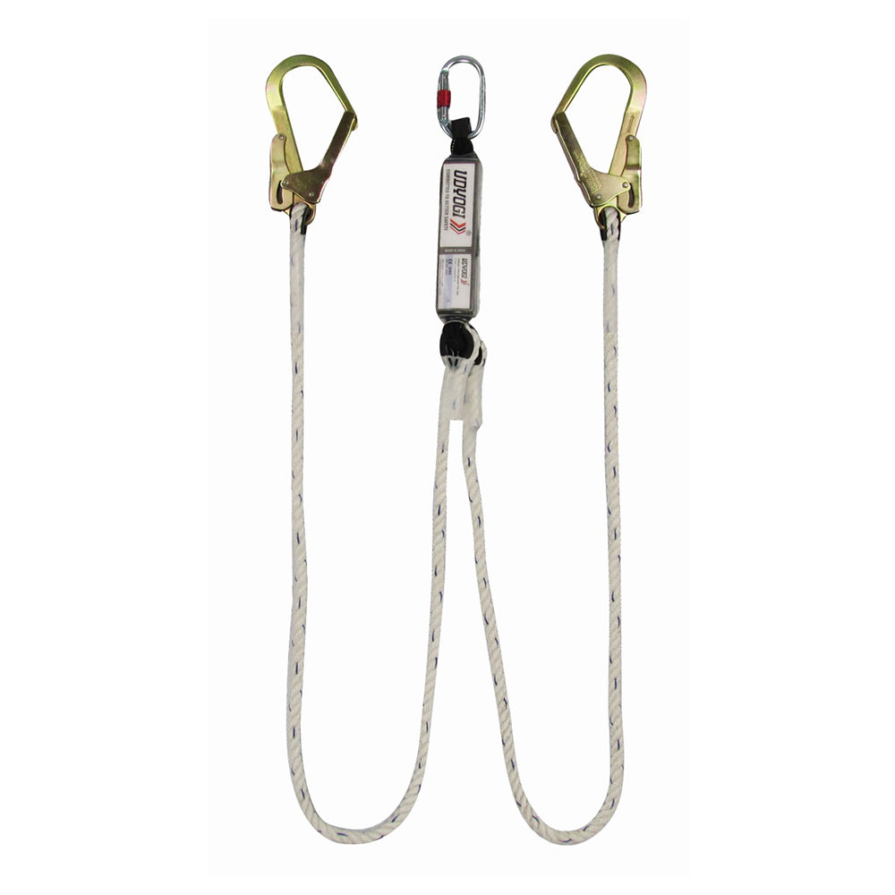 Udyogi Energy Absorbing Double Polyester Rope Lanyard RL 22