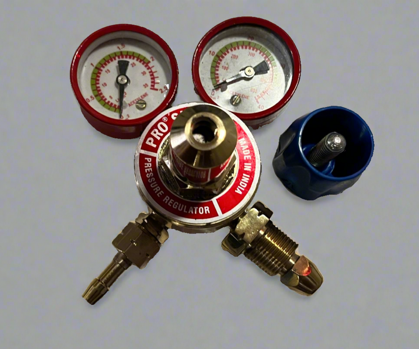 Pro Shakti Double Gauge Double Meter Regulator