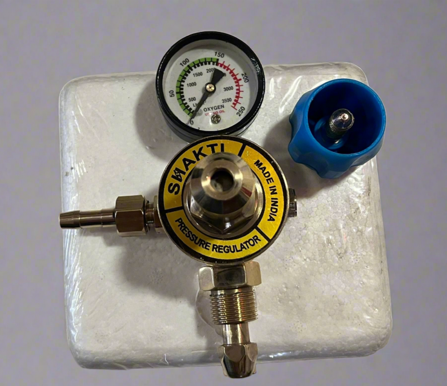 Pro Shakti Double Gauge Single Meter Regulator