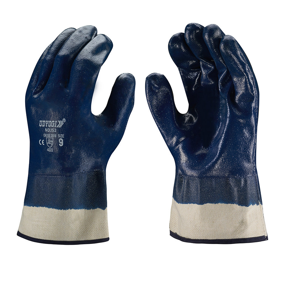 Udyogi NDJ S2 NITRILE FULL DIPPED CUT RESIATANT GLOVES