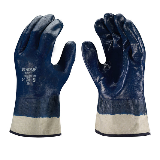 Udyogi  NDJ S2 NITRILE FULL DIPPED CUT RESIATANT GLOVES