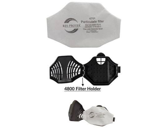 Udyogi Half Face Mask Filter 4701 4800