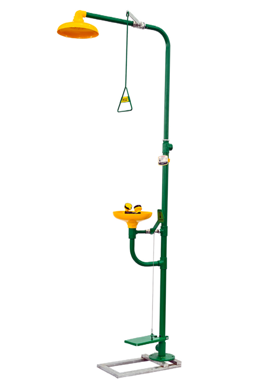 Udyogi Safety Shower and Eyewash with Pedal 6250 GI