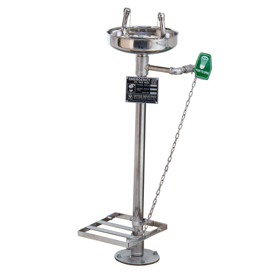 Udyogi Emergency Eye/Face Wash 4710 SS Fountain with Pedal