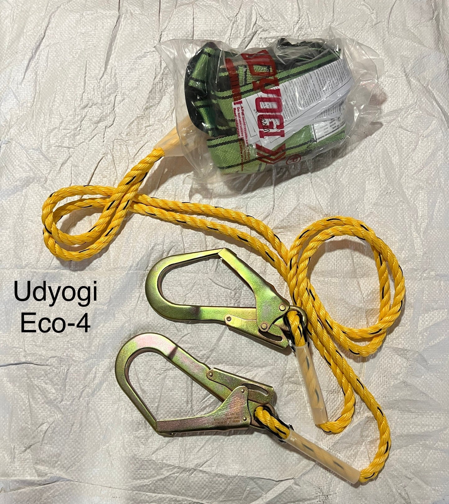 Udyogi Eco 4 Safety Harness Safety Belt with SH-60 Hook (Pack of 10)