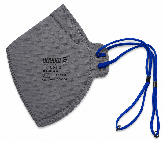 Udyogi UD112 FFP1 Flat Fold Disposable Respirator Mask (Pack of 100)