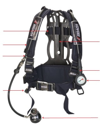 Udyogi AIRFLOW PRO Self-Contained Breathing Apparatus (SCBA)