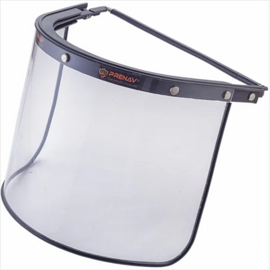 Safety Face Shield Spring Type ( Attach to any Safety Helmet)