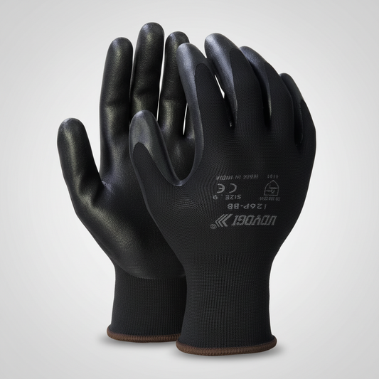 Udyogi 126P-BB Foam Nitrile Cut Level 1 Gloves