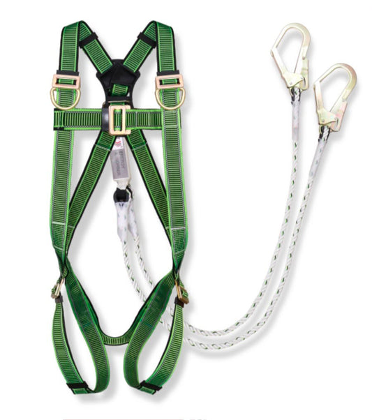 Udyogi Eco 3 Safety Harness With Shock / Energy Absorber PP Rope