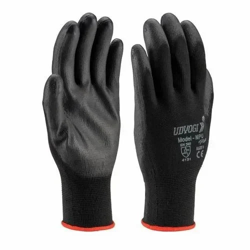 Udyogi NPU (13 Gauge Nylon Liner / Pu Palm Coated) Safety Glove (Pack of 100)