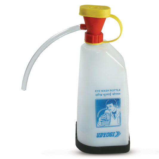 Udyogi Safety Emergency Eyewash Bottle EW-500 ml (Pack of 10)